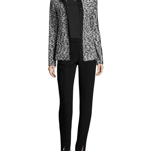 SOLD!! St. John  "Jennifer" Pant, Crepe, Black, 16 - Picture 4 of 4